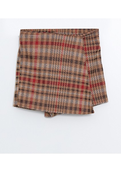 Yeni Sezon Beli Lastikli Kız Çocuk Şort Etek modelleri