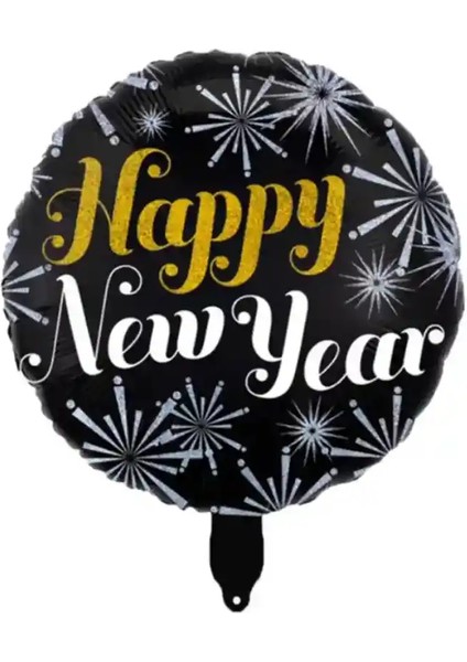 Yıldızlı Happy New Year Folyo Balon fiyatları