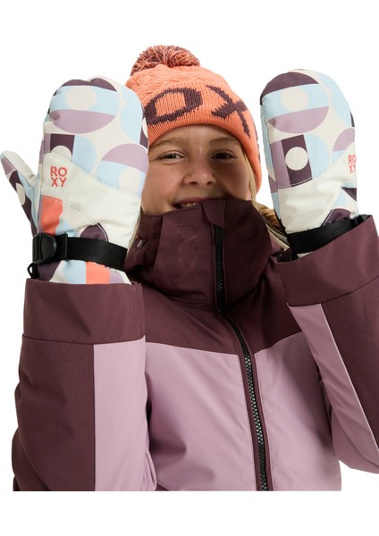 Jetty Girl Mitt Kız Çocuk Pembe Eldiven
