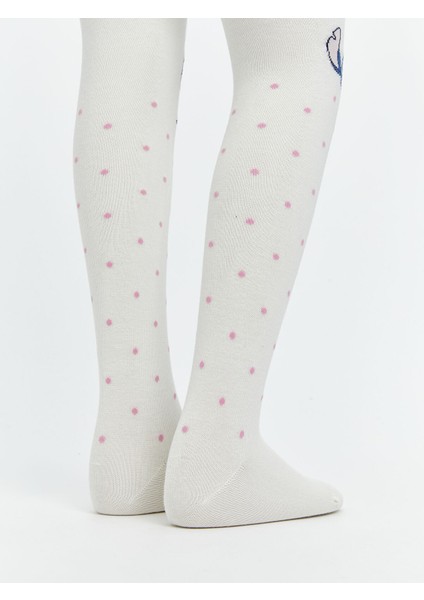 Yeni Sezon Stitch Desenli Kız Çocuk Külotlu Çorap fırsatları