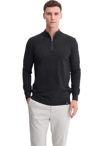 Premium Courspoun Slim Fit Yarım Balıkçı KAZAK-33250 fiyatları