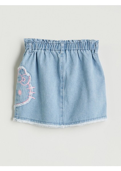 Yeni Sezon Hello Kitty Kız Çocuk Jean Etek fırsatları