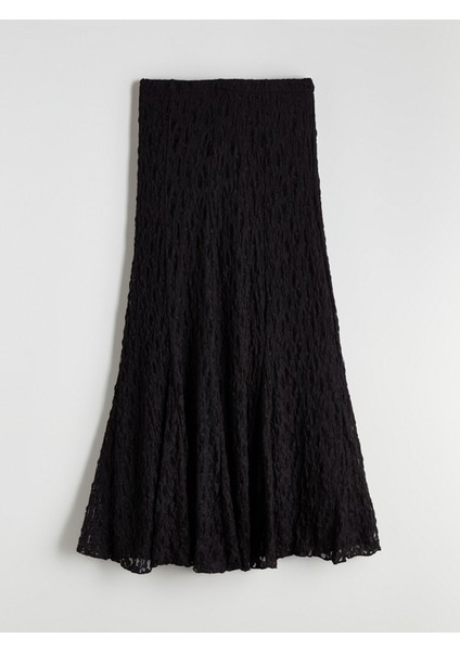 Yeni Sezon Beli Lastikli Ajurlu Kroşe Etek indirimleri