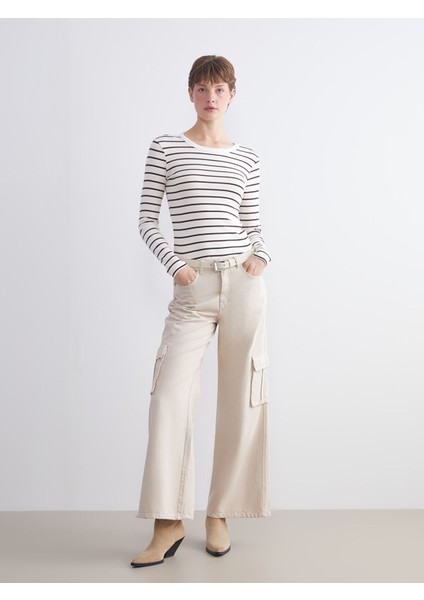 Yeni Sezon Bisiklet Yaka Çizgili Kadın Body fiyatları