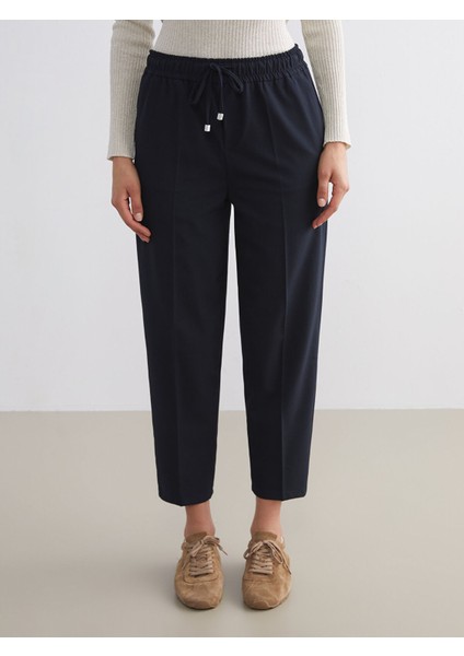 Yeni Sezon Beli Lastikli Havuç Kesim Kadın Pantolon fiyatları