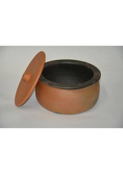 26CM Büyükboy El Yapımı Kapaklı Toprak Fırın Güveci Güveç 6-9 Kişilik Tahta Servis Kaşığı Hediyeli Toprak Tencere fırsatları