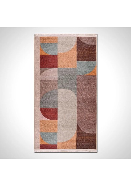 Sacro Modern Multi Polyester ve Pamuklu Kaydırmaz Tabanlı Dijital Baskı Halı fiyatları