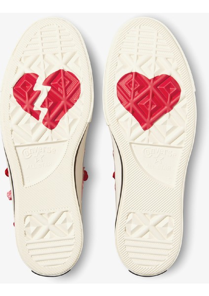 Chuck 70 Valentine's Day Unisex Pembe Sneaker.651