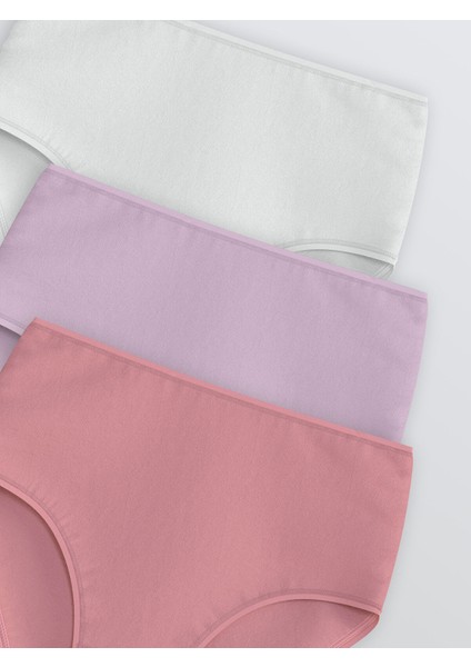 Yeni Sezon Düz Klasik Külot 3'lü modelleri