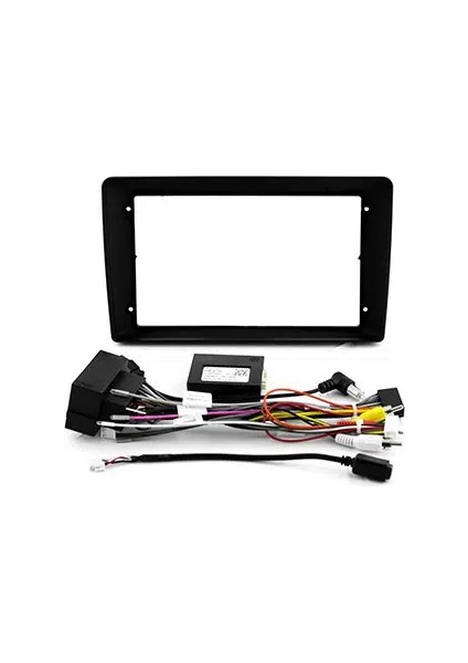 Fıat Egea 2016-2020 Uyumlu 9 Inc Çerçevesi - Soket - Canbus