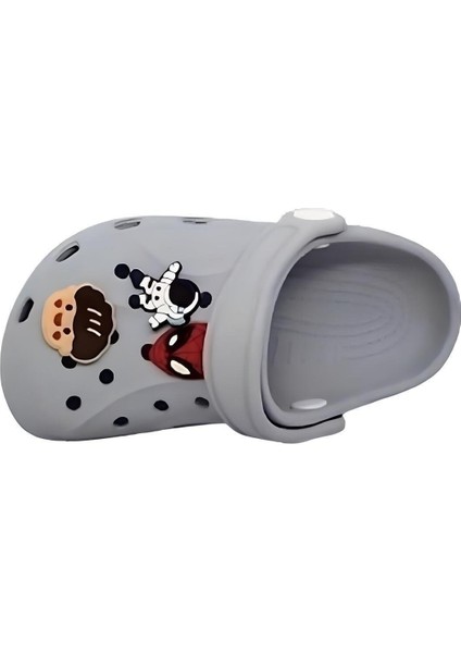 Erkek Çocuk Örümcek Adam Sticker Cross Havuz Kreş Bahçe Günlük Terlik modelleri