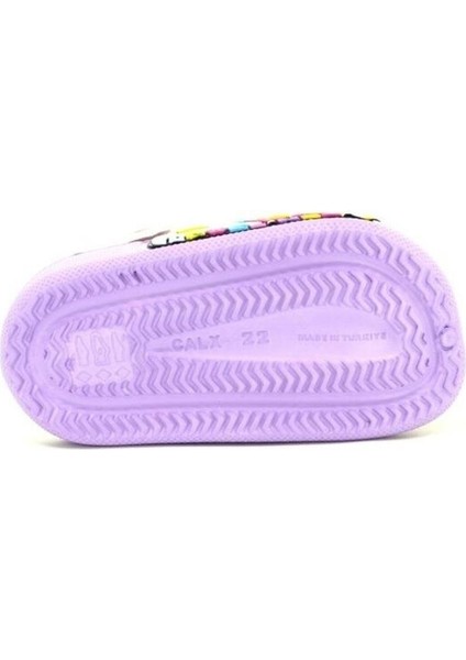 Kız Çocuk Prenses Figürlü Kaydırmaz Kreş Rahat Tabanlı Havuz-Plaj-Tatil-Bahçe Cross Terlik Sandalet modelleri