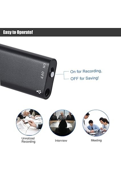 Mini USB Dijital Ses Kaydedici Diktafon Mp3 Müzik Çalar Taşınabilir Kayıt Cihazı Dersler Toplantıları Için 96 Saat Kaydedilen Dosyalar Sınıf Mülakat modelleri