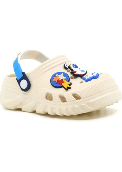 Ev Okul Kreş Havuz Bahçe Çocuk Kaymaz Taban Cross Eva Sandalet Terlik