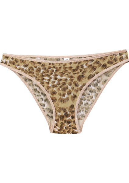 Kadın Leopar Desenli 2'li Slip fiyatları
