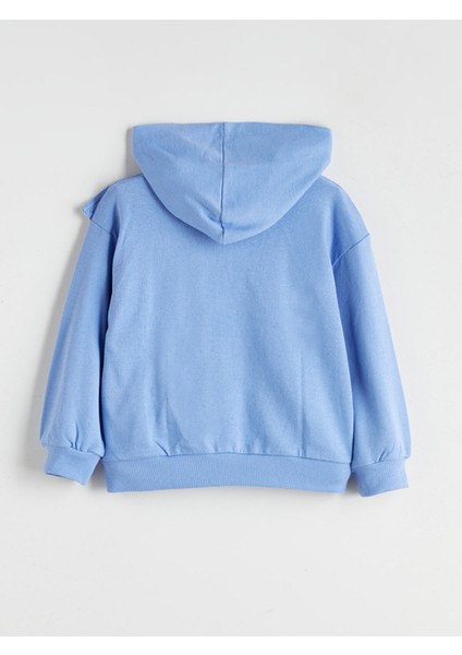 Yeni Sezon Kapüşonlu Fermuarlı Kız Çocuk Sweatshirt fiyatları