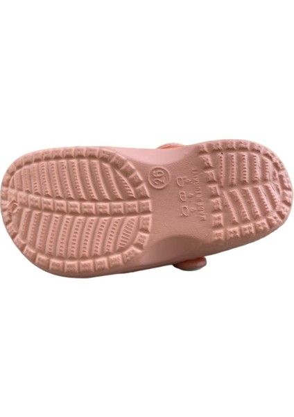 Kız Çocuk Eva Ayıcık Figürlü Zincirli Plaj Deniz Kreş Tatil Bahçe Günlük Kullanım Sandalet-Terlik modelleri