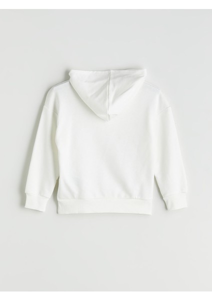 Yeni Sezon Kapüşonlu Basic Kız Çocuk Sweatshirt modelleri