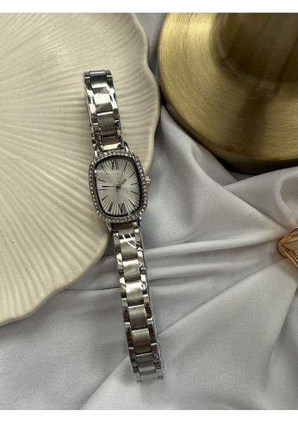 Çelik Zirkon Taş Detaylı Saat modelleri