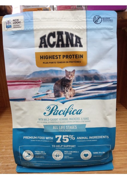 Pacifica Cat Tahılsız Balıklı Kedi Maması 1,8 kg