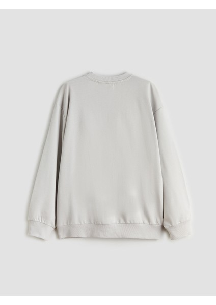 Yeni Sezon Bisiklet Yaka Star Wars Baskılı Kız Çocuk Sweatshirt fiyatları