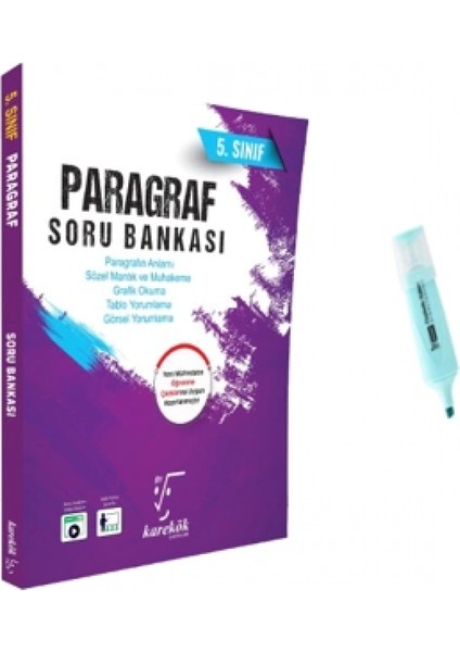 5.sınıf Paragraf Soru Bankası (Yeni Müfredat)