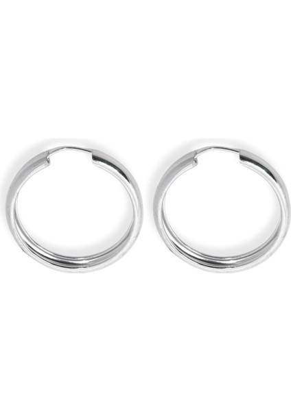 Enli Gümüş Halka Küpe – 6mm Kalınlık-3.7x3.7cm fiyatları