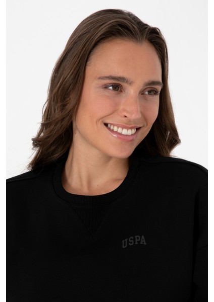 Kadın Siyah Sweatshirt 50313586-VR046 fiyatları