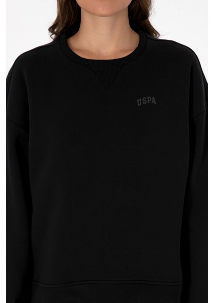 Kadın Siyah Sweatshirt 50313586-VR046