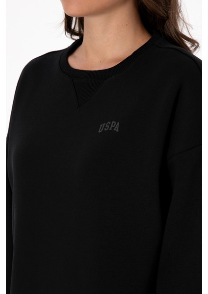 Kadın Siyah Sweatshirt 50313586-VR046