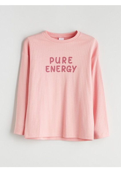 Yeni Sezon Bisiklet Yaka Kız Çocuk Pijama Takımı fiyatları