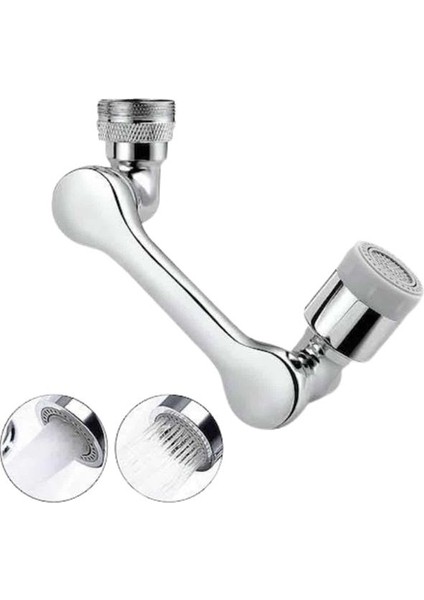 Mutfak Musluk Başlığı 1080 Derece Dönebilir Oynar Başlıklı Musluk Aparatı modelleri