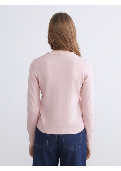 Yeni Sezon Bisiklet Yaka Kadın Triko Hırka fırsatları