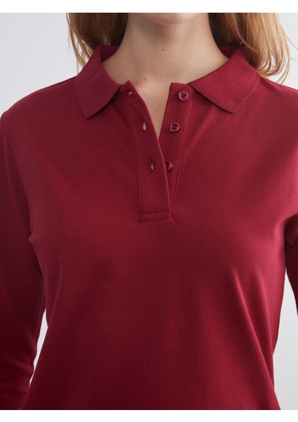 Yeni Sezon Polo Yaka Pike Kadın Tişört modelleri