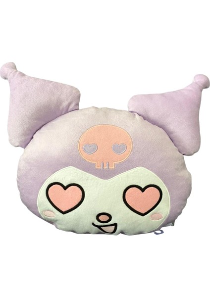 Kuromi Mor Peluş Yastık, Uyku Arkadaşı Kuromi Lila Peluş Yastık 40 cm fiyatları