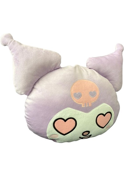 Kuromi Mor Peluş Yastık, Uyku Arkadaşı Kuromi Lila Peluş Yastık 40 cm fırsatları