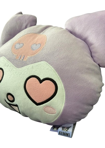 Kuromi Mor Peluş Yastık, Uyku Arkadaşı Kuromi Lila Peluş Yastık 40 cm indirimleri