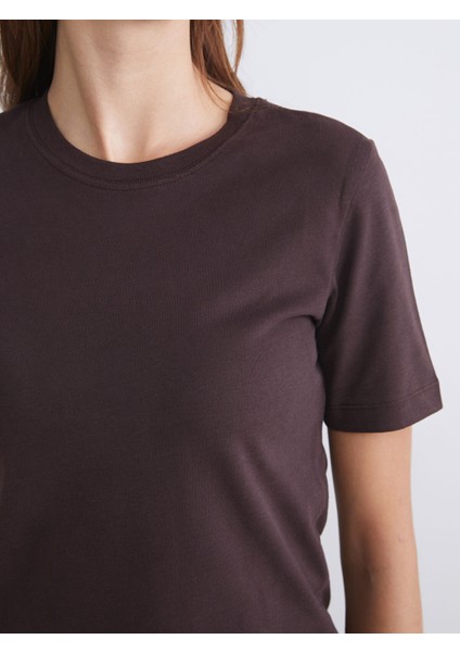 Yeni Sezon Bisiklet Yaka Kadın Tişört modelleri