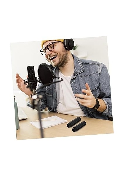 Podcasting Ekipmanı Mikrofon Standı Adaptör Kiti Mikrofon Sapı Montajı Için Uzatılabilir Bom Kolları modelleri