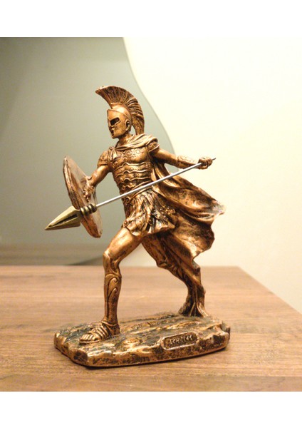 Tasarım Achilles Biblo 19 cm Mitolojik Heykel Ev Dekor Hediyelik Eşya fiyatları