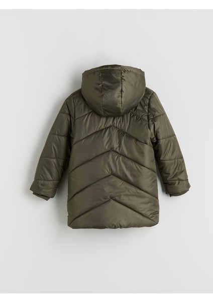 Yeni Sezon Kapüşonlu Kız Çocuk Mont fırsatları