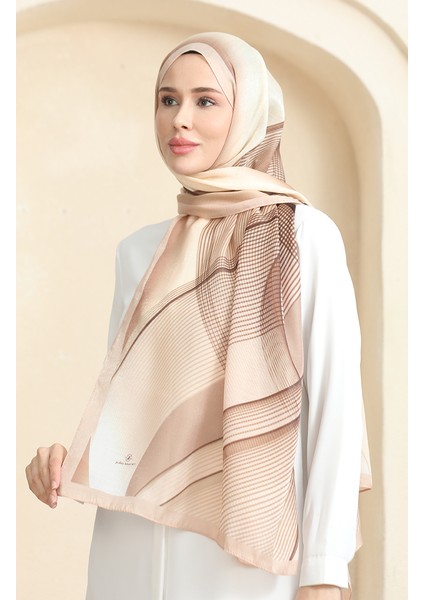 Kehribar Şal 70241-02 Kahverengi