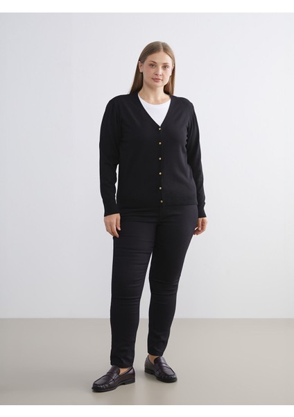 Yeni Sezon V Yaka Kadın Triko Hırka fırsatları