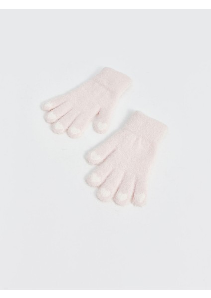 Yeni Sezon Kalp Desenli Kız Çocuk Eldiven