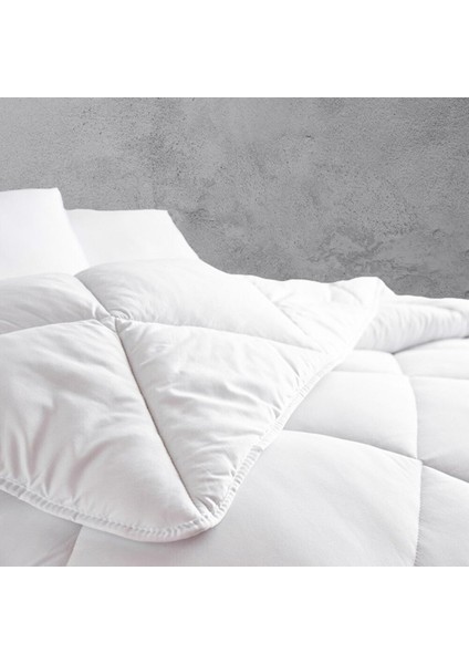 Çift Kişilik Lüx Mikrofiber Yorgan | Beyaz | Battal Boy | 215X225 modelleri