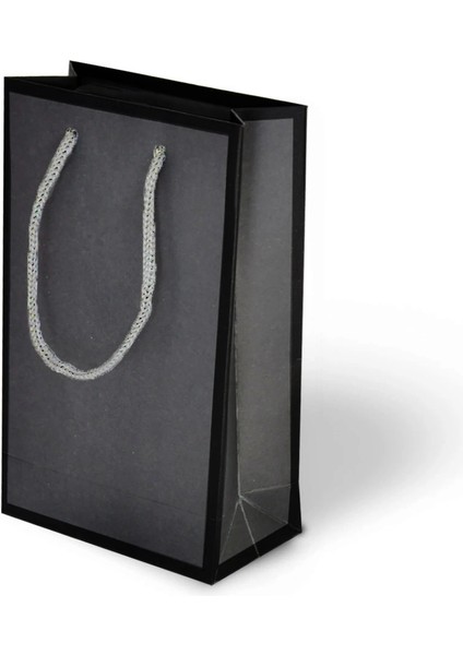 Siyah Karton Çanta 14X17CM