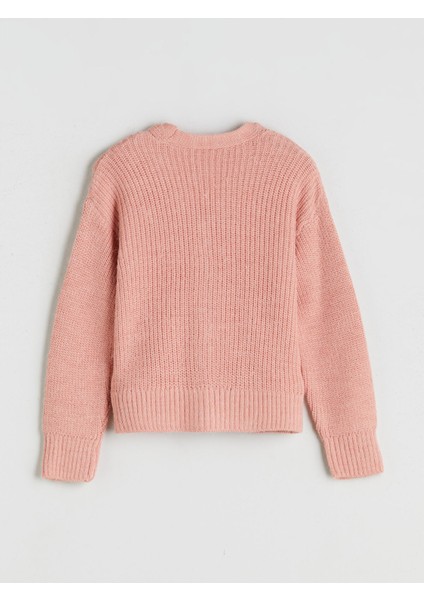 Yeni Sezon V Yaka Kız Çocuk Triko Hırka fiyatları