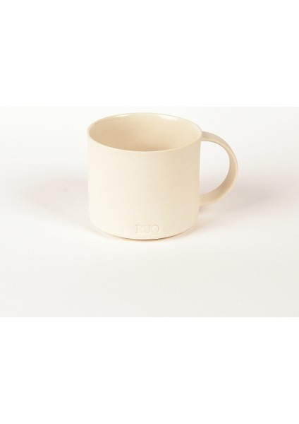 Pebble Beyaz Türk Kahvesi Fincanı ve Tabağı – 70 ml Limoges Porselen – 1 Adet fırsatları