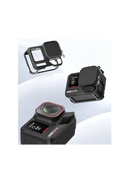 INSTA360 Ace Pro 2 Eylem Kamera Aksesuarları Için Silikon Kılıf Koruyucu Kapak, Lens Koruyucu Kapaklı Koruyucu Muhafaza Kılıfı, Kordon ve Ayırma Önleyici Halat fiyatları