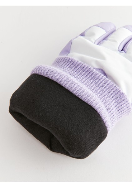 Yeni Sezon Içi Polarlı Kız Çocuk Kar Eldiveni modelleri